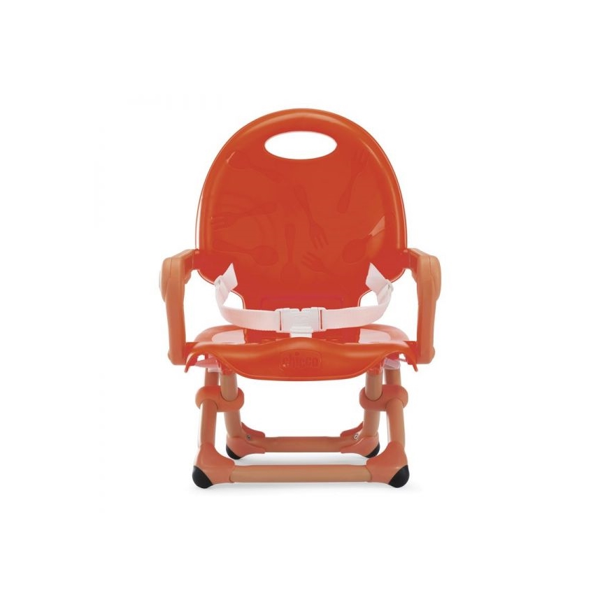 Chicco - Детски преносим стол с бустер седалка POCKET SNACK червен