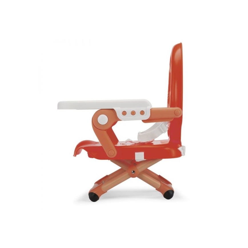 Chicco - Детски преносим стол с бустер седалка POCKET SNACK червен