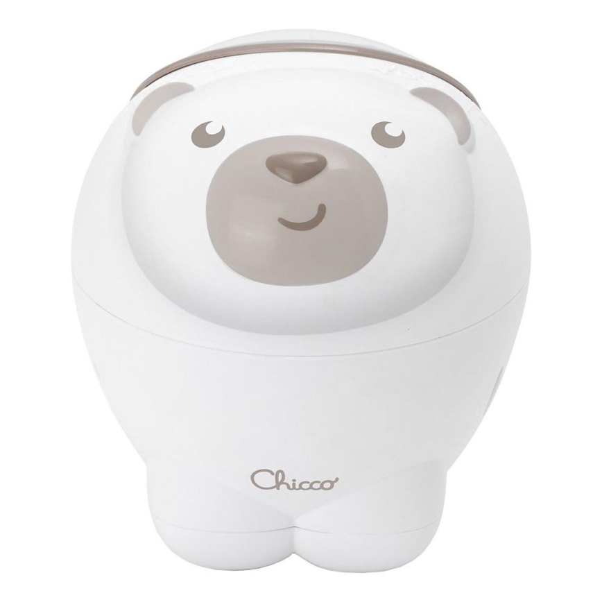 Chicco - Детски проектор 2в1 POLAR BEAR 3xAA бежов