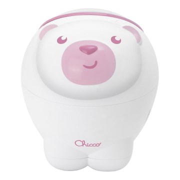 Chicco - Детски проектор 2в1 POLAR BEAR 3xAA розов