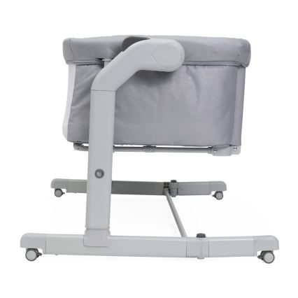 Chicco - Детско легло 2в1 NEXT2ME MAGIC EVO светлосиво
