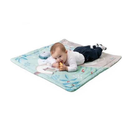 Chicco - Детско одеяло за игра 2в1 3xAAA бухал