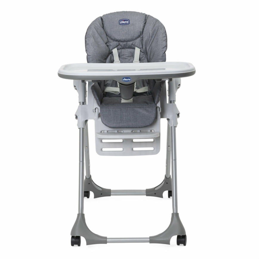 Chicco - Детско столче за хранене Polly Easy сив