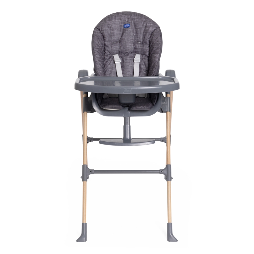 Chicco - Детско столче за хранене Polly Essential - сив