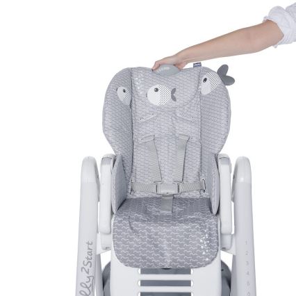 Chicco - Детско столче за хранене Polly2Start - Dots
