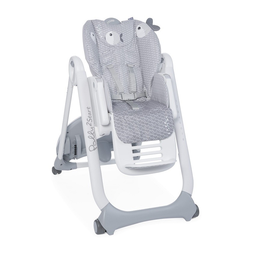 Chicco - Детско столче за хранене Polly2Start - Dots