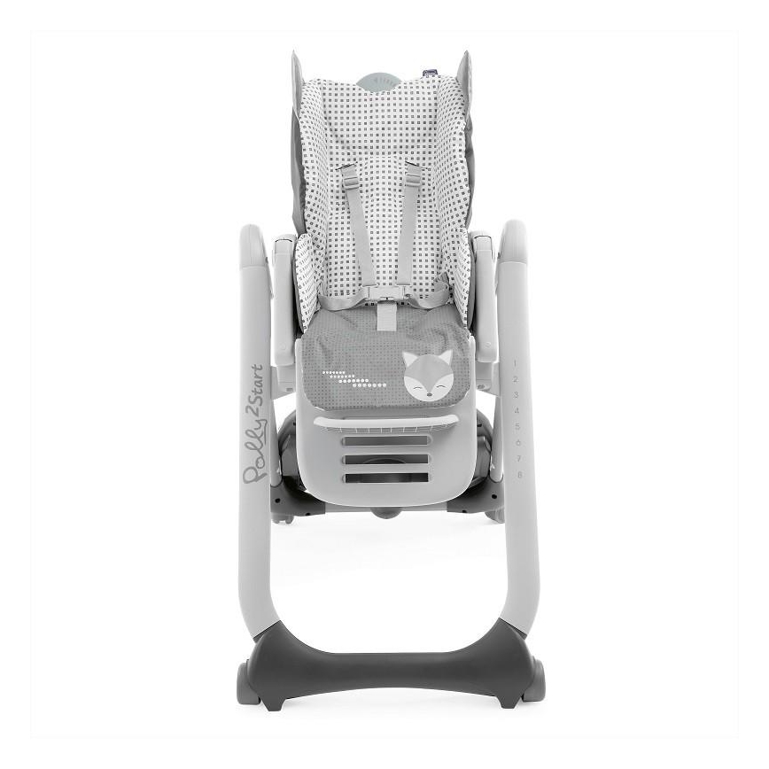 Chicco - Детско столче за хранене Polly2Start - Foxy