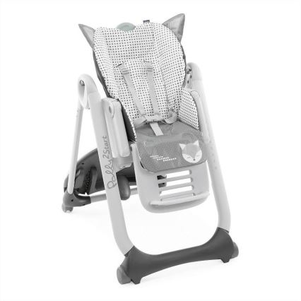Chicco - Детско столче за хранене Polly2Start - Foxy