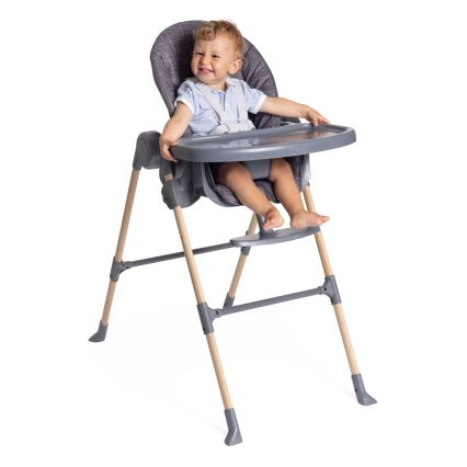 Chicco - Детско столче за хранене Polly Essential - сив