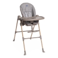 Chicco - Детско столче за хранене Polly Essential - сив/кафяв