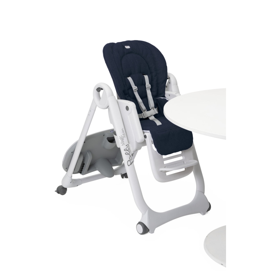 Chicco - Детско столче за хранене Polly Magic Relax тъмносин