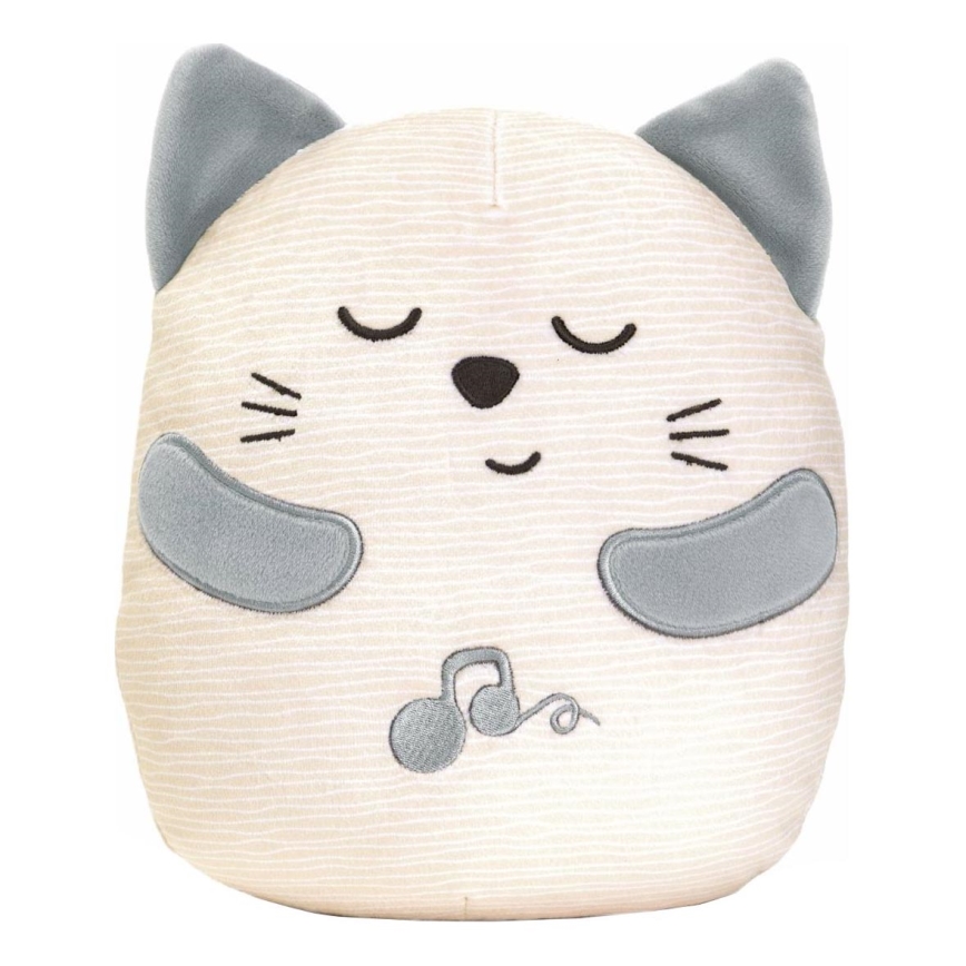 Chicco - Плюш Интерактивна играчка котка 3xAAA