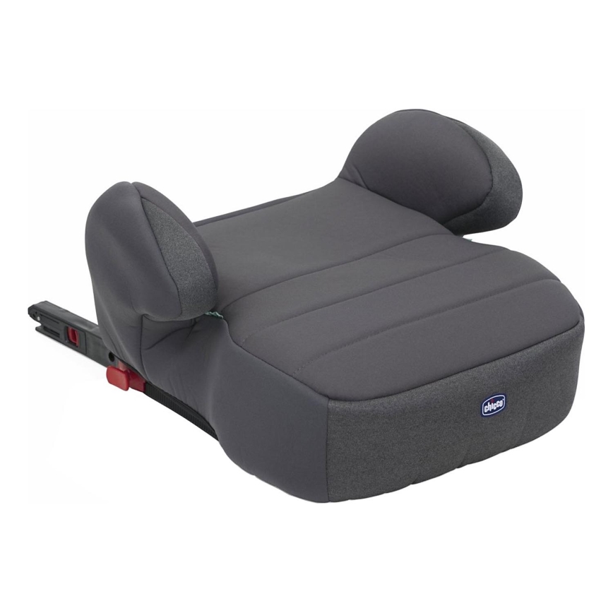 Chicco - Подсилваща седалка за кола QUASAR FIX i-Размер (126-150 cm) сив