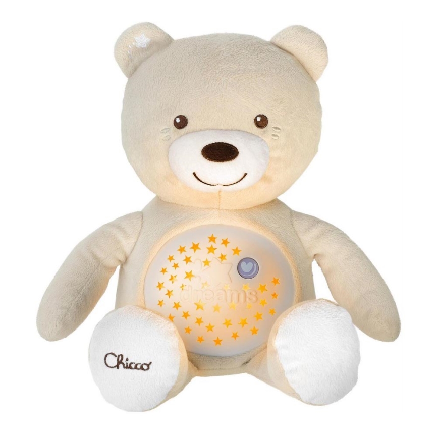 Chicco - Проектор с мелодия BABY BEAR 3xAAA бежов