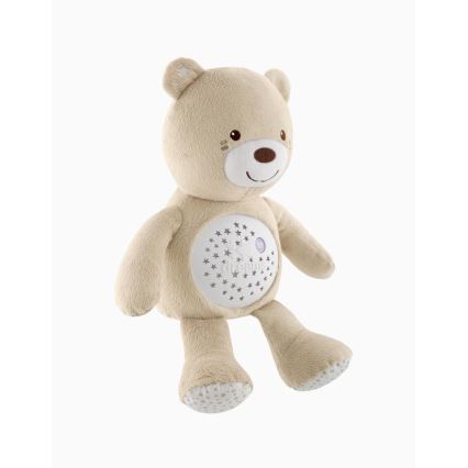 Chicco - Проектор с мелодия BABY BEAR 3xAAA бежов
