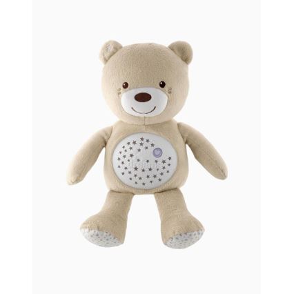 Chicco - Проектор с мелодия BABY BEAR 3xAAA бежов