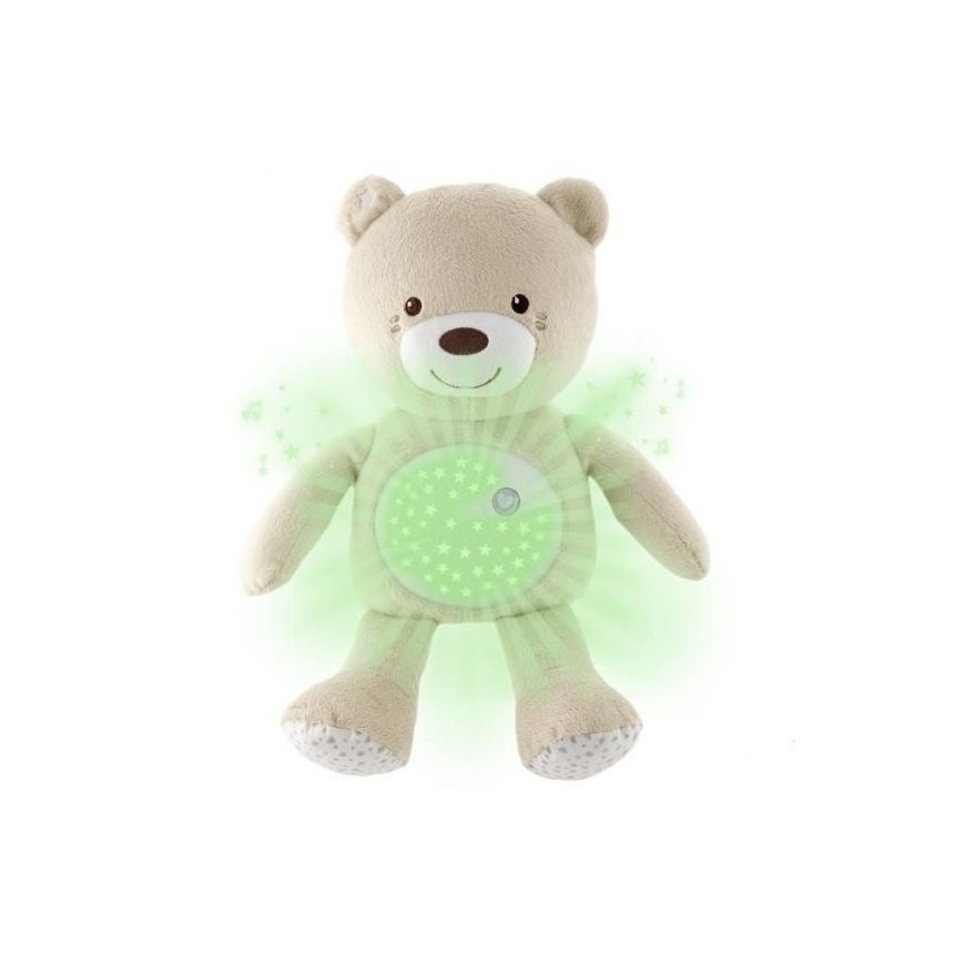 Chicco - Проектор с мелодия BABY BEAR 3xAAA бежов
