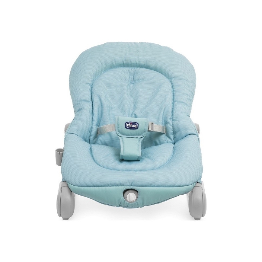 Chicco - Вибриращ бебешки шезлонг с мелодия BALLOON Froggy син