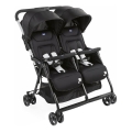 Chicco - Количка за близнаци OHLALA TWIN Black Нощен черен