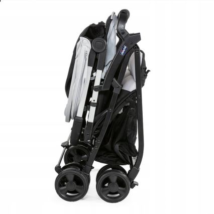 Chicco - Количка за близнаци OHLALA TWIN Silver Котка сребрист