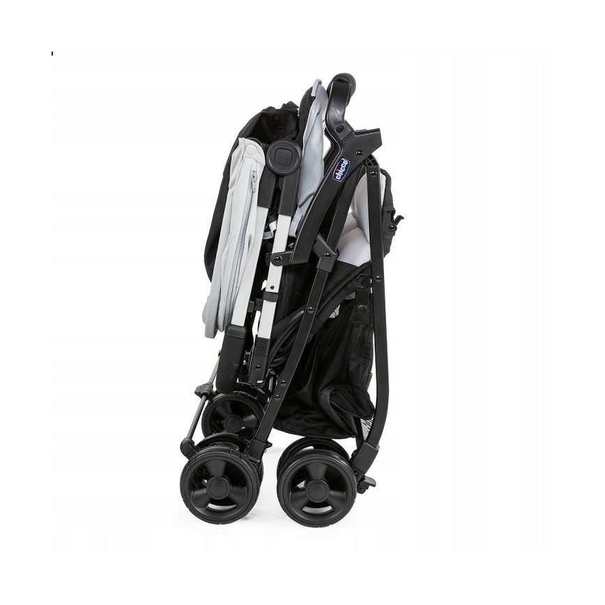 Chicco - Количка за близнаци OHLALA TWIN Silver Котка сребрист