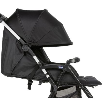 Chicco - Количка за близнаци OHLALA TWIN Black Нощен черен