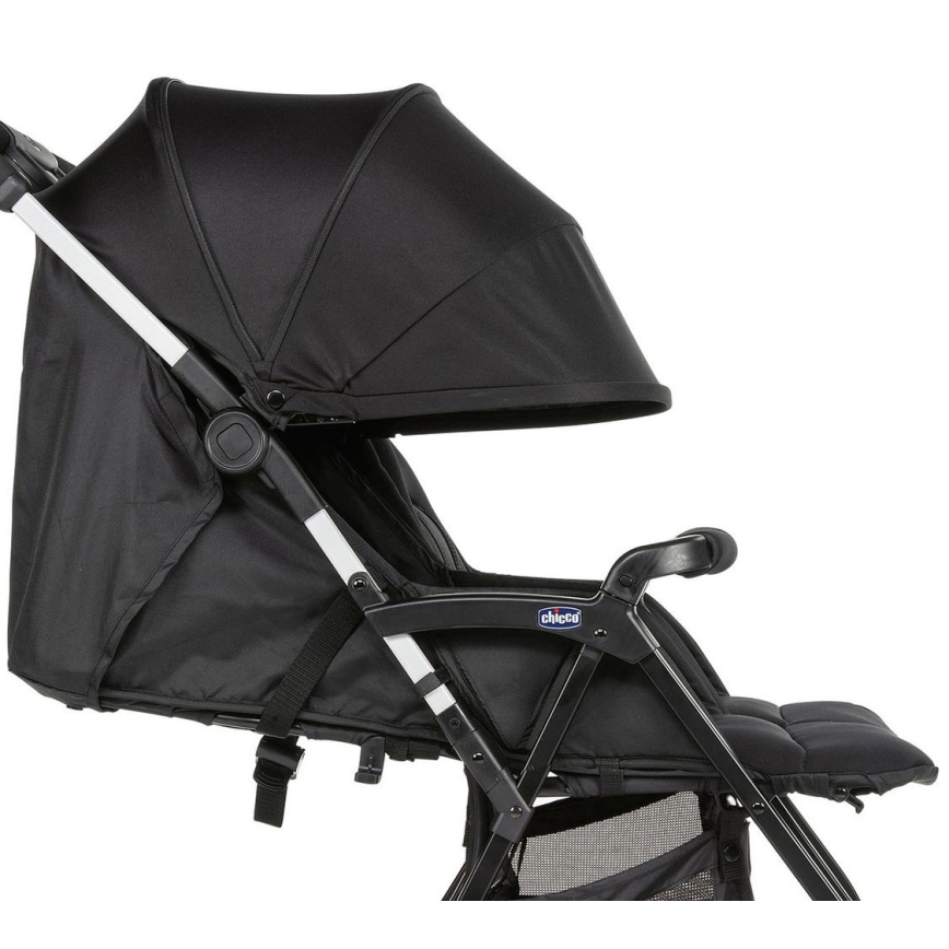 Chicco - Количка за близнаци OHLALA TWIN Black Нощен черен