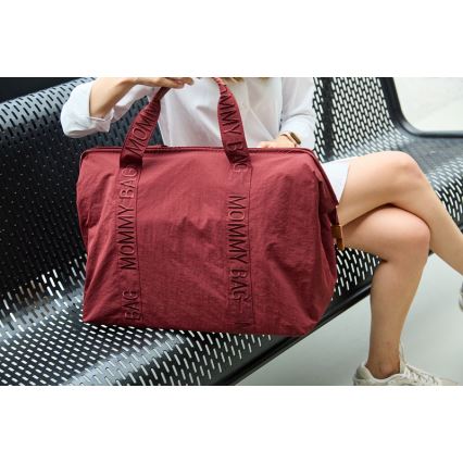 Childhome - Чанта за памперси MOMMY BAG червен