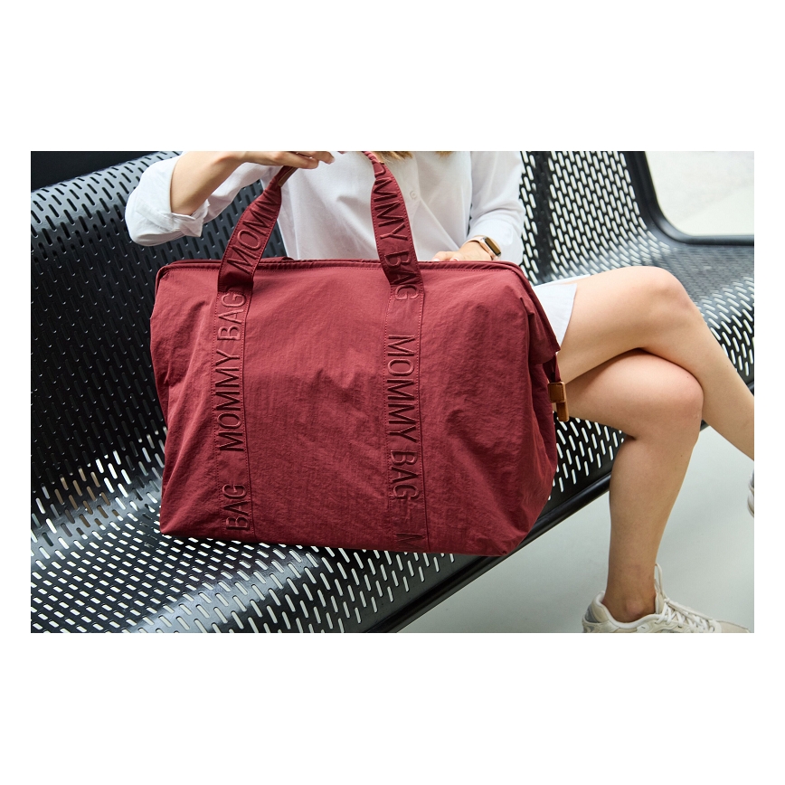 Childhome - Чанта за памперси MOMMY BAG червен