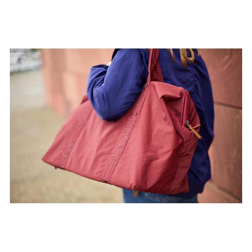 Childhome - Чанта за памперси MOMMY BAG червен