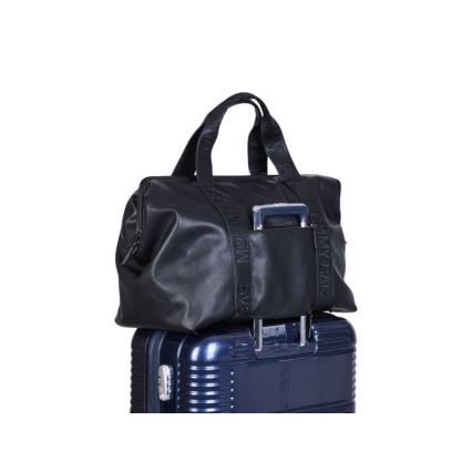 Childhome - Чанта за памперси MOMMY BAG LEATHER черен