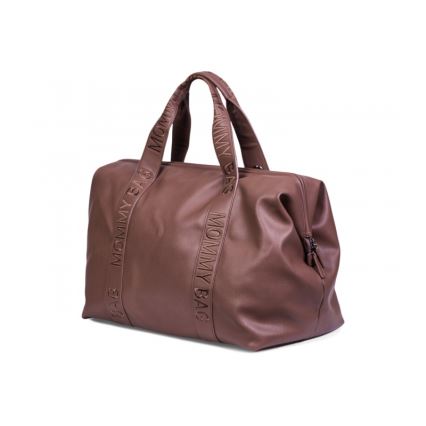Childhome - Чанта за памперси MOMMY BAG LEATHER кафяв
