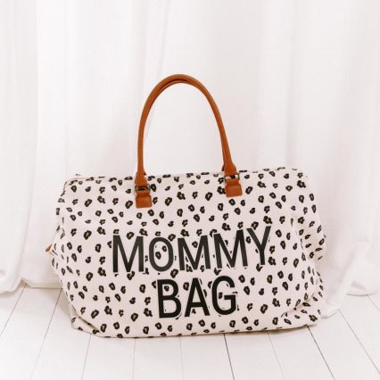 Childhome - Чанта за памперси MOMMY BAG леопардова
