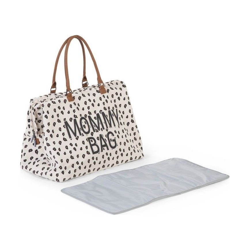 Childhome - Чанта за памперси MOMMY BAG леопардова