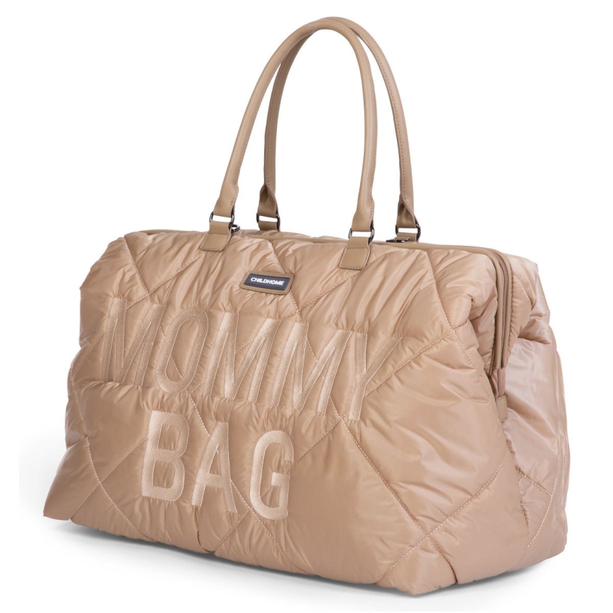 Childhome - Чанта за памперси MOMMY BAG PUFFERED бежов