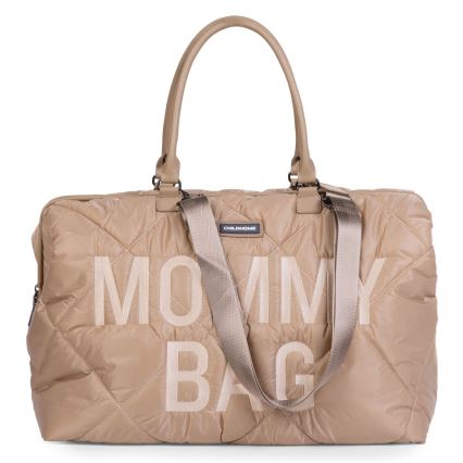 Childhome - Чанта за памперси MOMMY BAG PUFFERED бежов