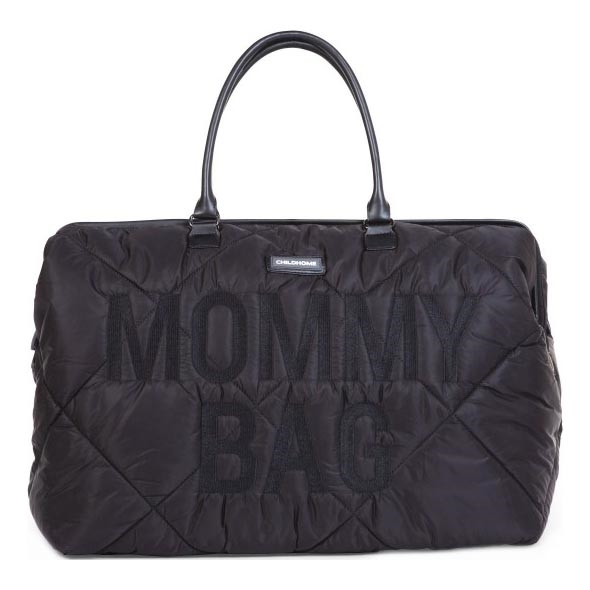 Childhome - Чанта за памперси MOMMY BAG PUFFERED черен