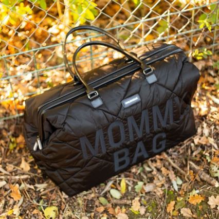 Childhome - Чанта за памперси MOMMY BAG PUFFERED черен