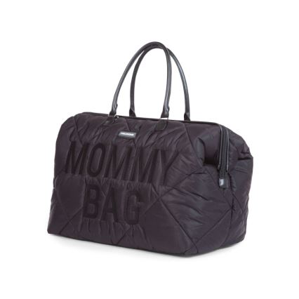 Childhome - Чанта за памперси MOMMY BAG PUFFERED черен