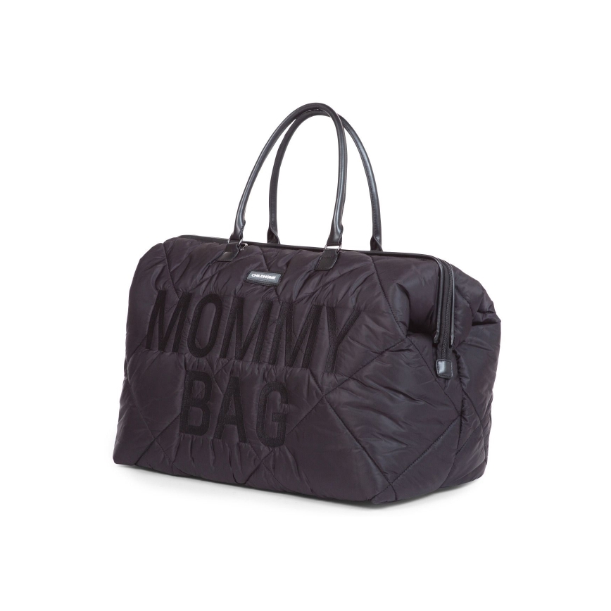 Childhome - Чанта за памперси MOMMY BAG PUFFERED черен