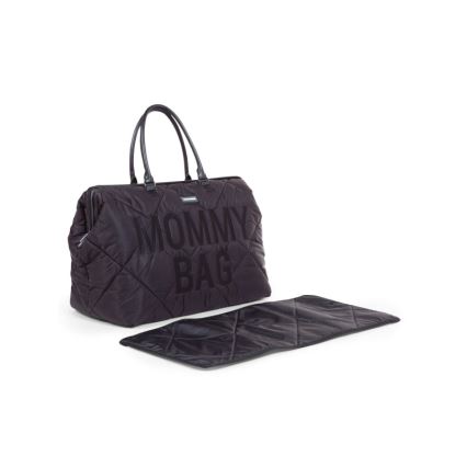 Childhome - Чанта за памперси MOMMY BAG PUFFERED черен