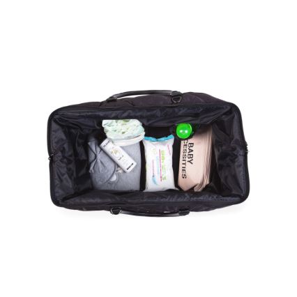 Childhome - Чанта за памперси MOMMY BAG PUFFERED черен