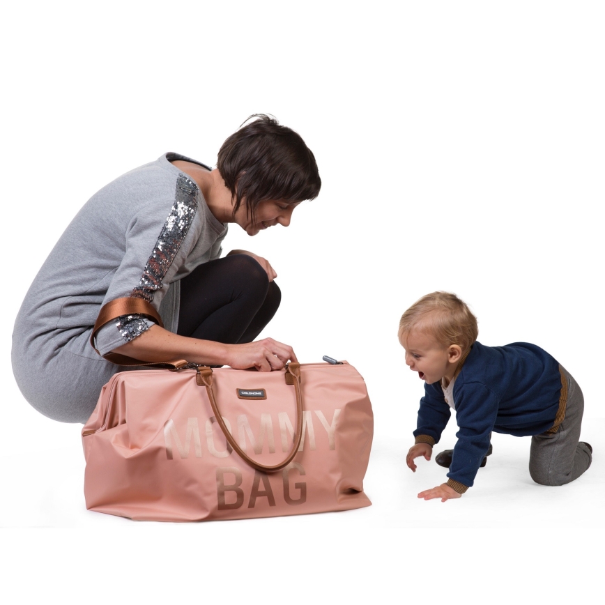 Childhome - Чанта за памперси MOMMY BAG розова