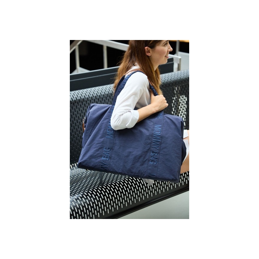 Childhome - Чанта за памперси MOMMY BAG син