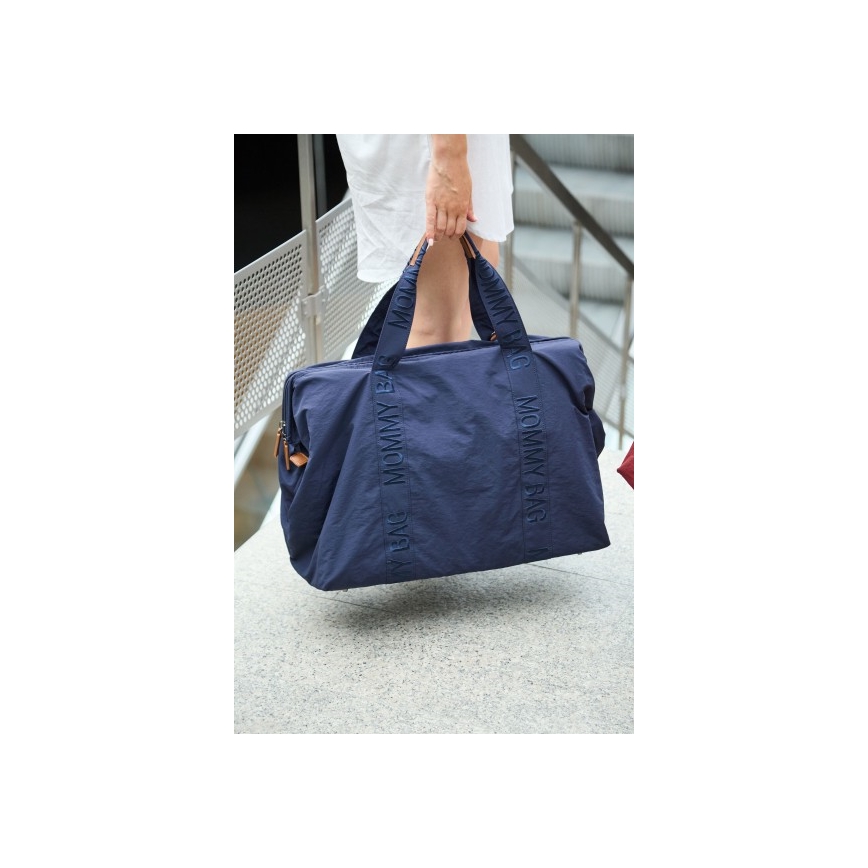 Childhome - Чанта за памперси MOMMY BAG син