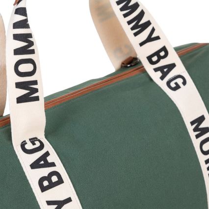 Childhome - Чанта за памперси MOMMY BAG зелен