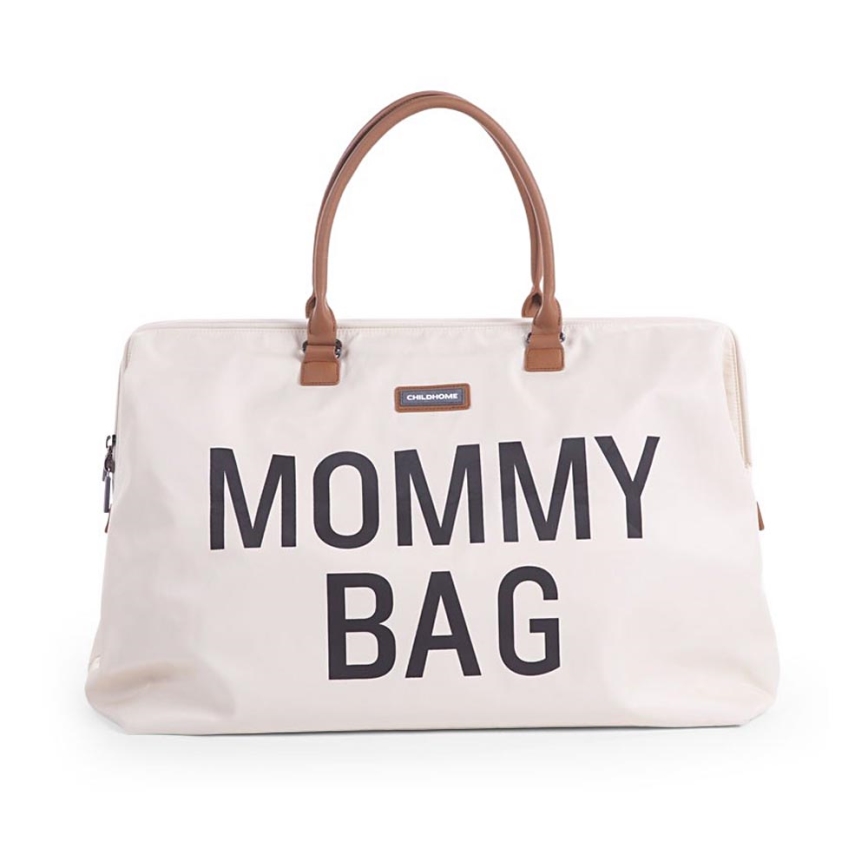 Childhome - Чанта за памперси MOMMY BAG кремава