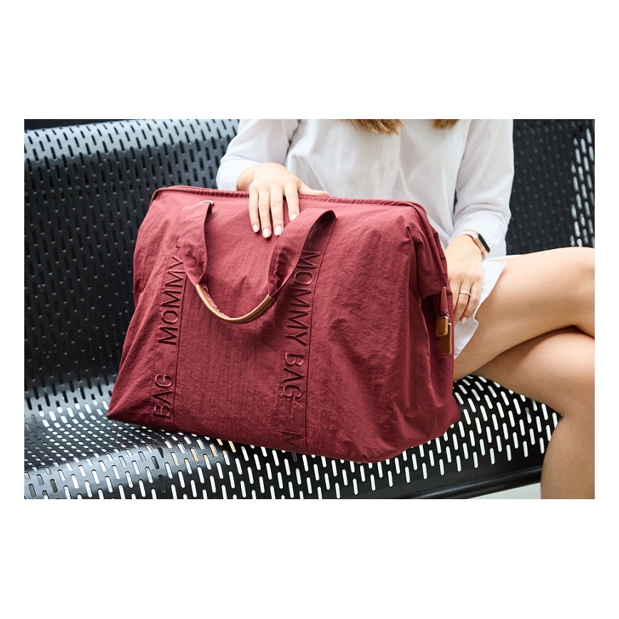 Childhome - Чанта за памперси MOMMY BAG червен