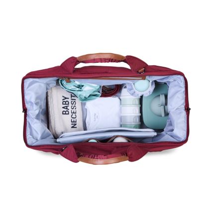 Childhome - Чанта за памперси MOMMY BAG червен