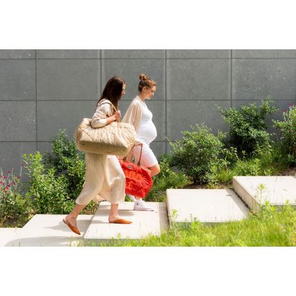 Childhome - Чанта за памперси MOMMY BAG PUFFERED бежов